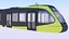 Extérieur du tramway Utsunomiya HU300