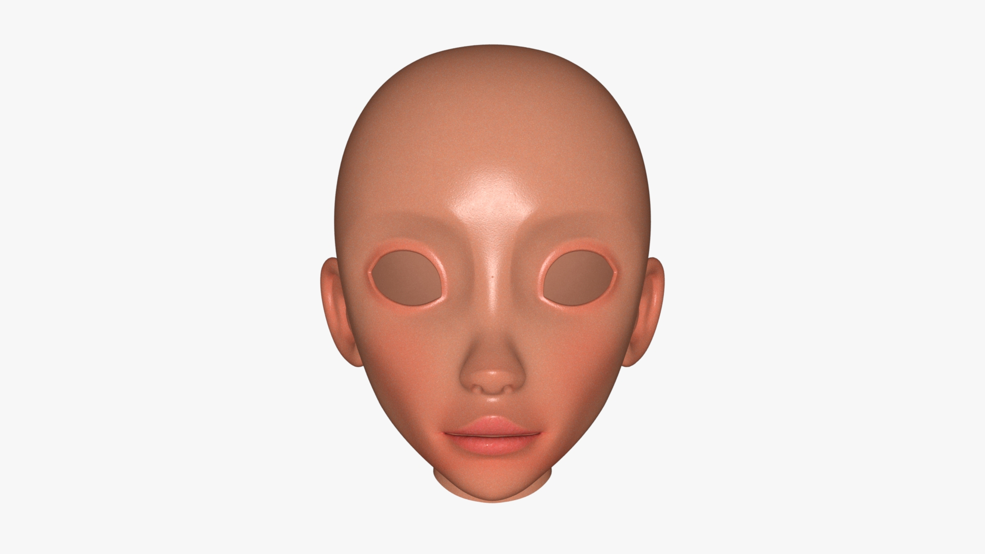 Cartoon Head 3D Model - TurboSquid 1958026
