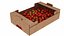 Boîte en carton de fruits avec fraises