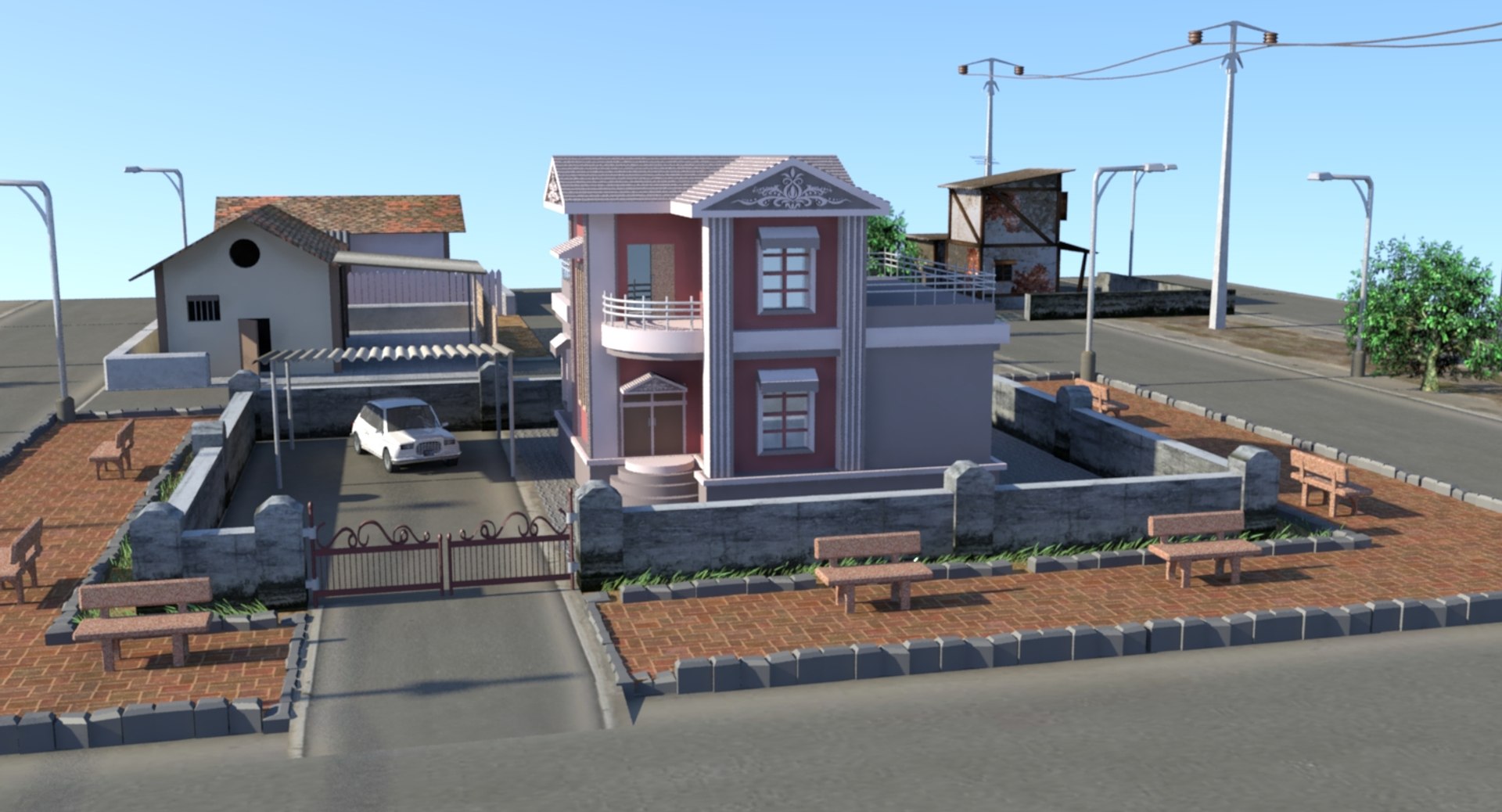 3D houses road https://p.turbosquid.com/ts-thumb/xw/7cQgDV/YmPPZTAU/house_ext_003/jpg/1511892612/1920x1080/fit_q87/15ffc3c96eb64eb07a611f0c3d2af56bdc5f732e/house_ext_003.jpg