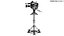 Detailed Studio Camera On Tripod 3D model