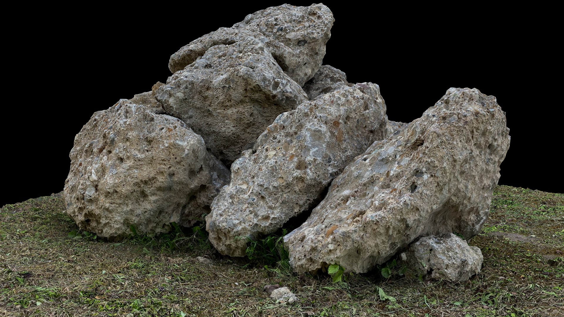 3D model Gravel Rock Pile 01 - 3D photogrammetry model scan of pile of Rocks on grass https://p.turbosquid.com/ts-thumb/xw/C89Im7/Ch/gravelrockpile015/jpg/1672859274/1920x1080/fit_q87/0aab466babbf45dfcd5889ba5c29c78b15edd493/gravelrockpile015.jpg