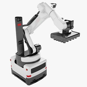 3D Industrial Warehouse Robot Generic 02 model