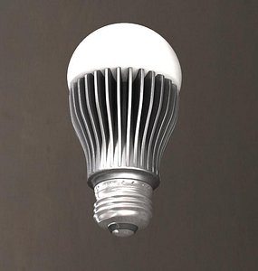 3dsmax led light bulb