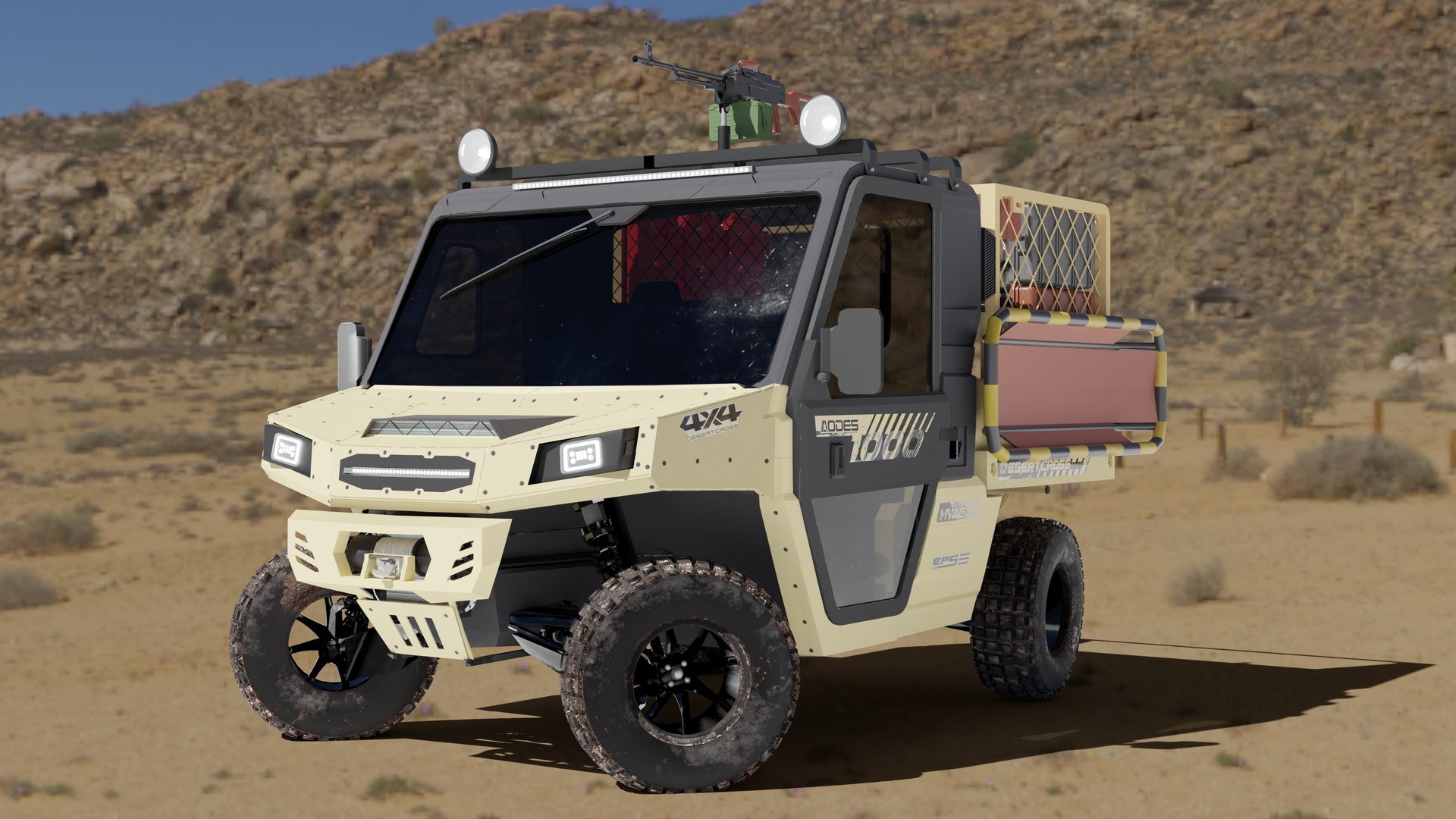 AODES Desertcross 3D Model - TurboSquid 2415372