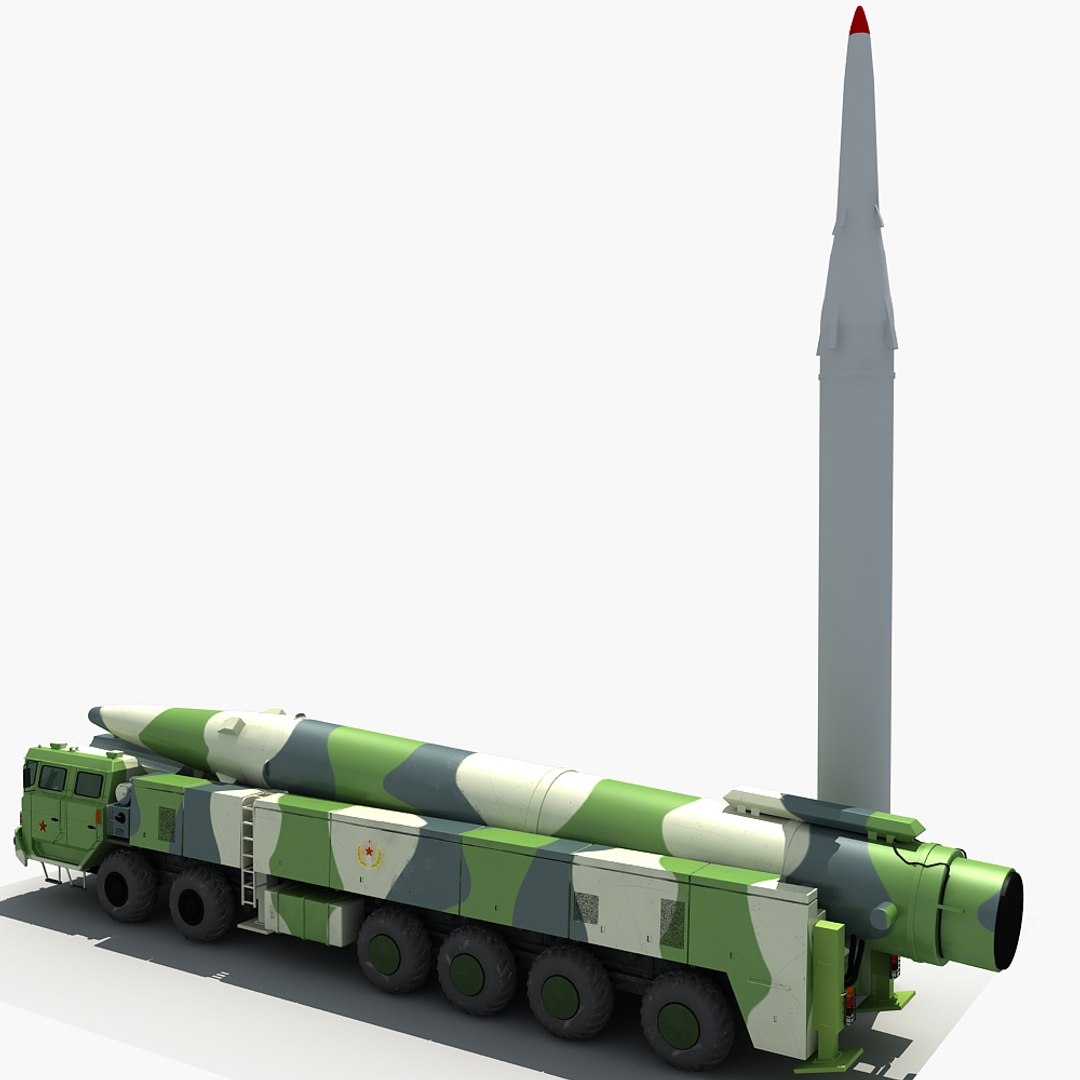 China Df-26 Ballistic Missile 3D Model - TurboSquid 1421291