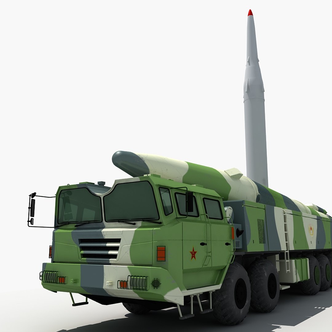 China Df-26 Ballistic Missile 3D Model - TurboSquid 1421291