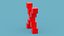 Пиксельная буква X