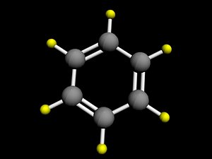 molecule benzene 3d max