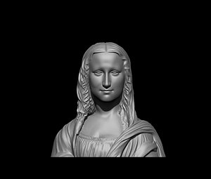 MONALISA 3D model