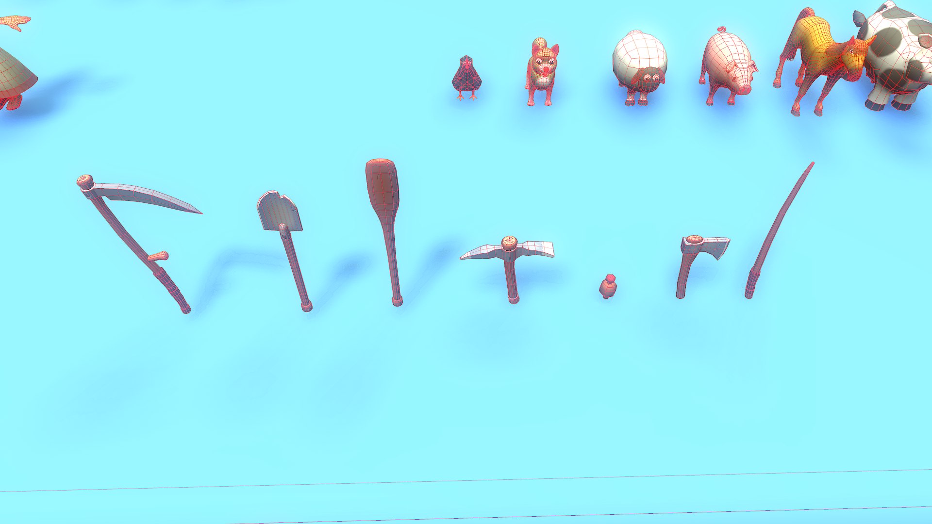 3D Low Poly Casual Village Pack - TurboSquid 2052137
