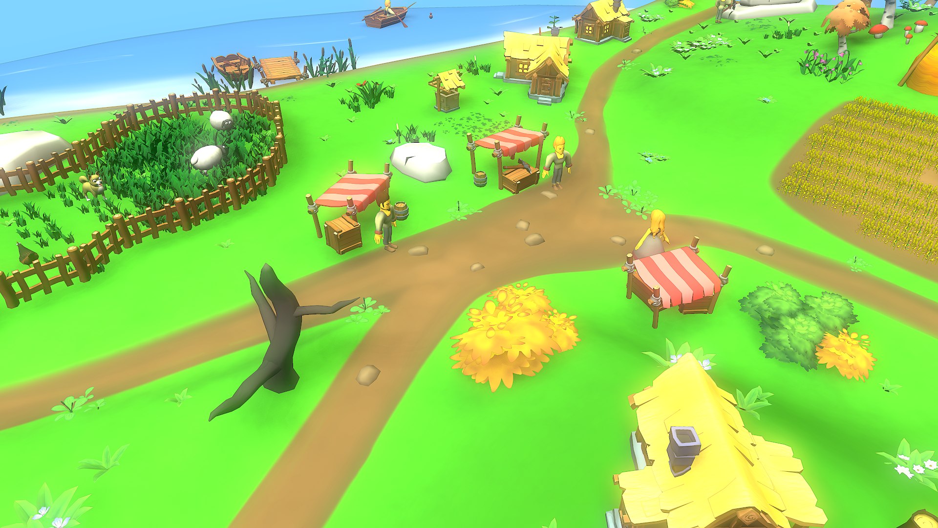 3D Low Poly Casual Village Pack - TurboSquid 2052137