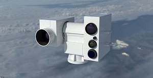 Silent Hunter System laser weapons PBR 3D