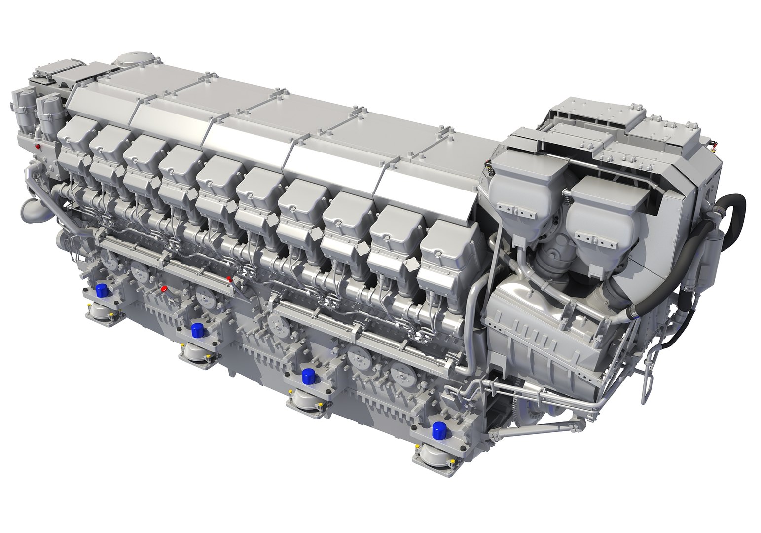 3D Model Marine Propulsion Engine - TurboSquid 1251057