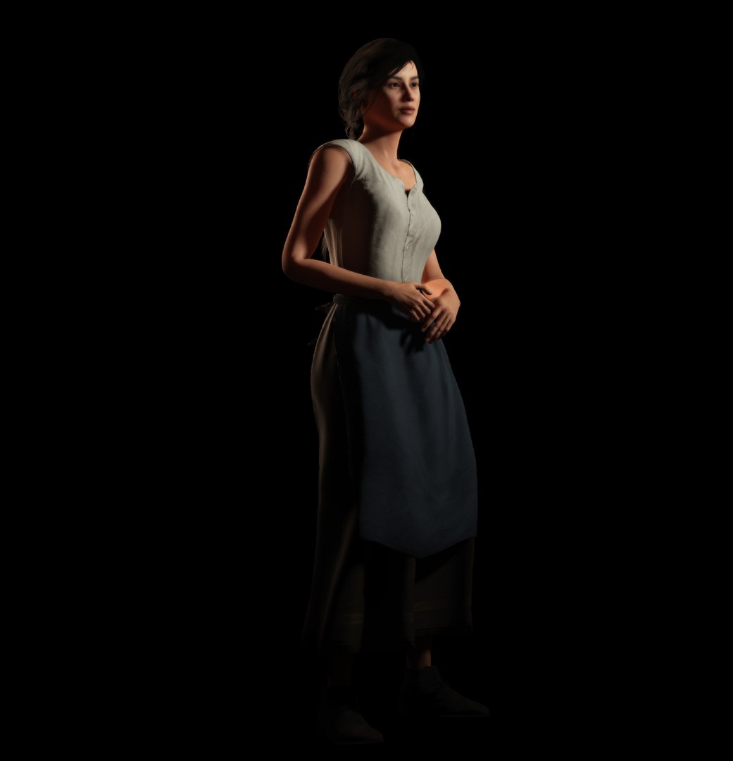 3D PeasantWoman model https://p.turbosquid.com/ts-thumb/xw/UOEpA0/Cm/4/jpg/1632502767/1920x1080/fit_q87/ac3e24233806771196ebad82b7494b87fdd8bf19/4.jpg