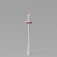 Tower of Europe Europaturm Frankfurt Germany