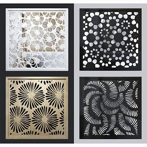 3D model lattice decorative