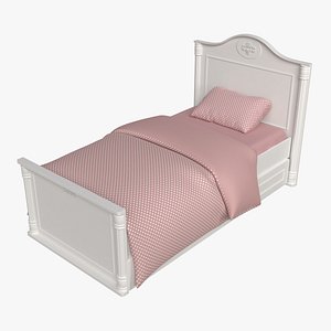 3D model Cilek Romantic Bed