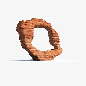 3D desert rock 24022