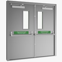 Double Exit Door Gray