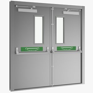 Double Exit Door Gray