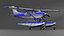 Cessna 182 Skylane Seaplane Blue