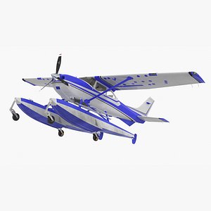 Cessna 182 Skylane Seaplane Blue