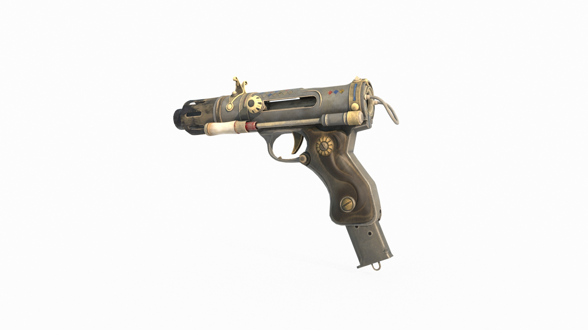 Magical Style Handgun 3D Model - TurboSquid 2377734
