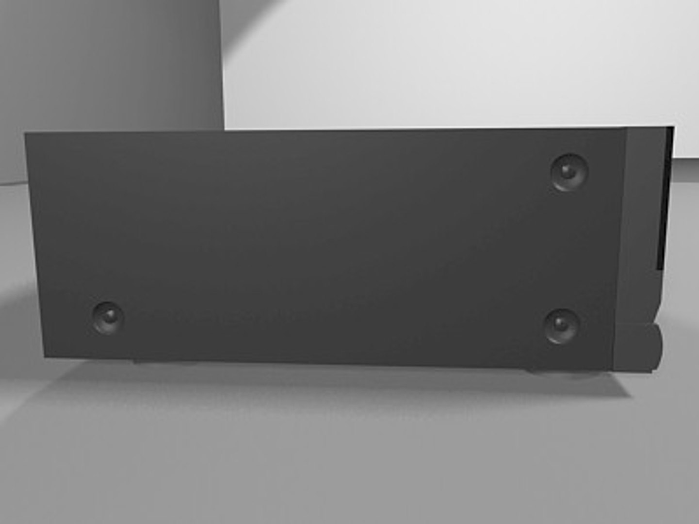 3d model of stereo receiver