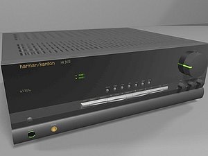 3d model of stereo receiver
