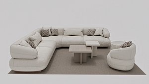 Modular Sofa Set Modern Sectional Couch