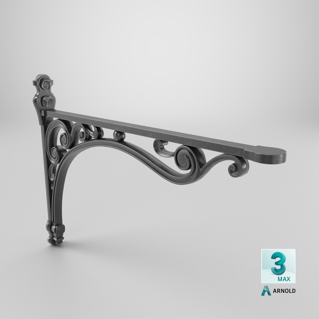 Shelf Bracket with Curls Iron Black 3D model https://p.turbosquid.com/ts-thumb/xw/qFy4nK/ld/stemcell_max_arnold_render/png/1763737519/1920x1080/fit_q87/7945eb101228c1a6cbaf2d028acde684beebe0b9/stemcell_max_arnold_render.jpg