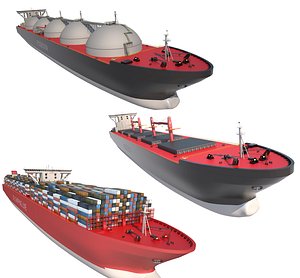 Lng Ship 3D Models for Download | TurboSquid