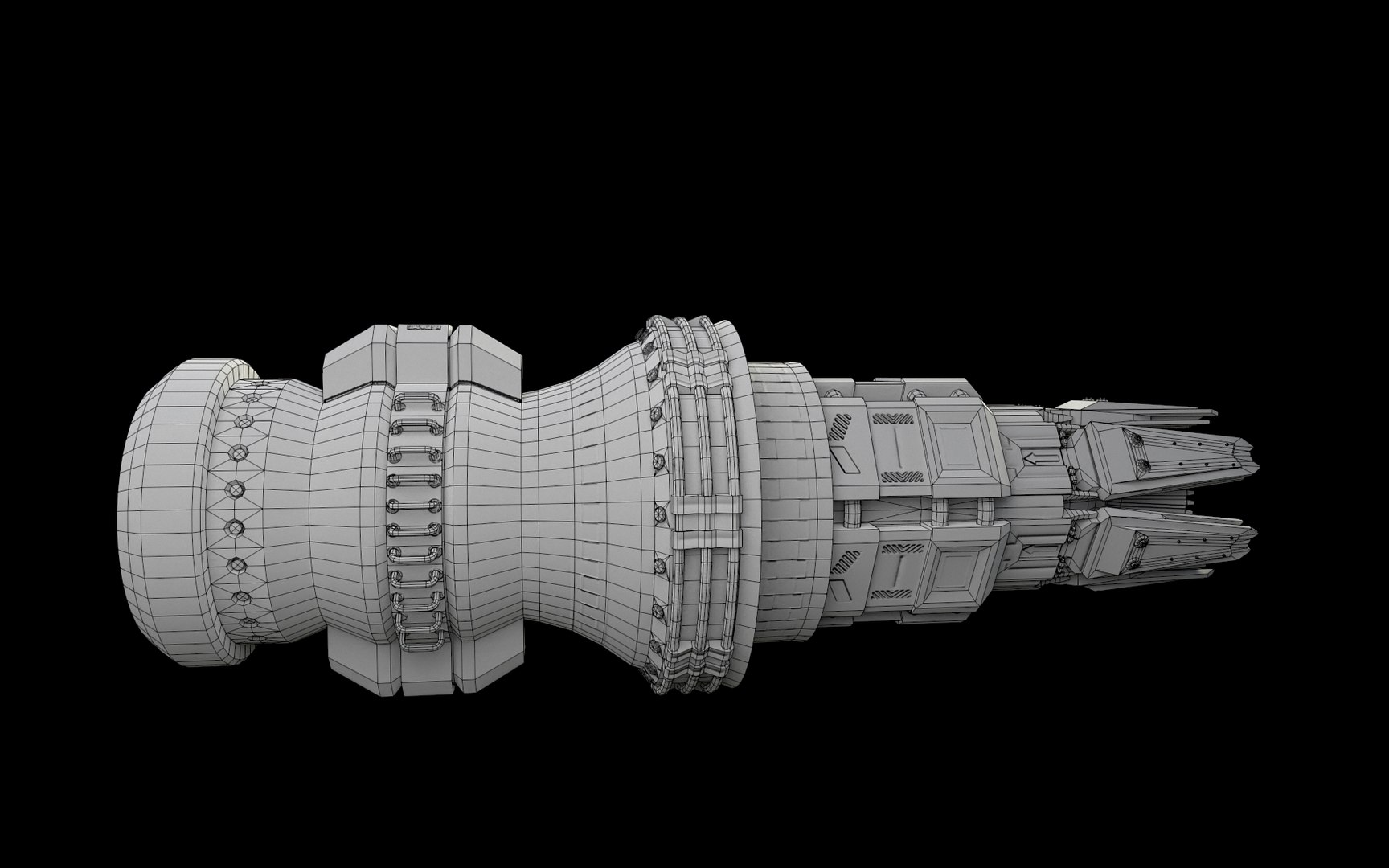 Jet Engine 3D Model - TurboSquid 1768343