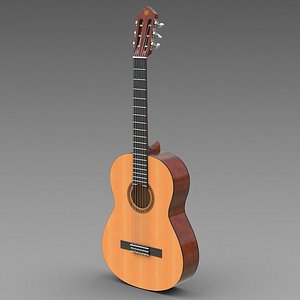 3d classical guitar yamaha c40 model