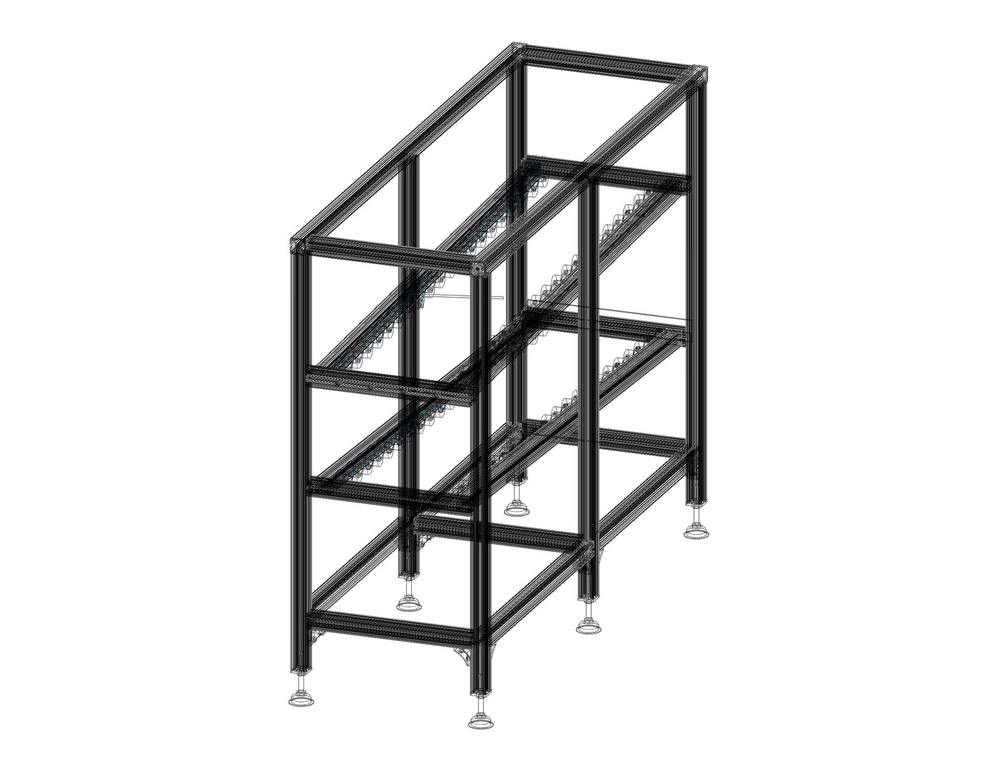 3D Aluminum Roller Track for Gravity Flow https://p.turbosquid.com/ts-thumb/xw/zcNRX6/fY/aluminumrollertrackforgravityflow/jpg/1705336295/1920x1080/fit_q87/3bf3f51cd768156c0a809b2fd3117a9c446f3059/aluminumrollertrackforgravityflow.jpg