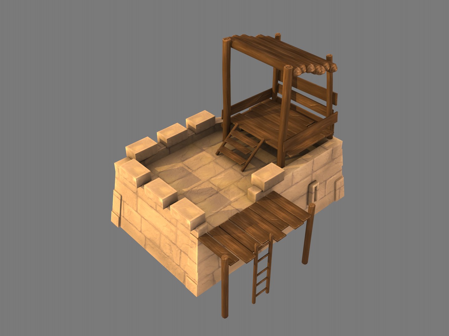 Outpost Sand Model - TurboSquid 1470989