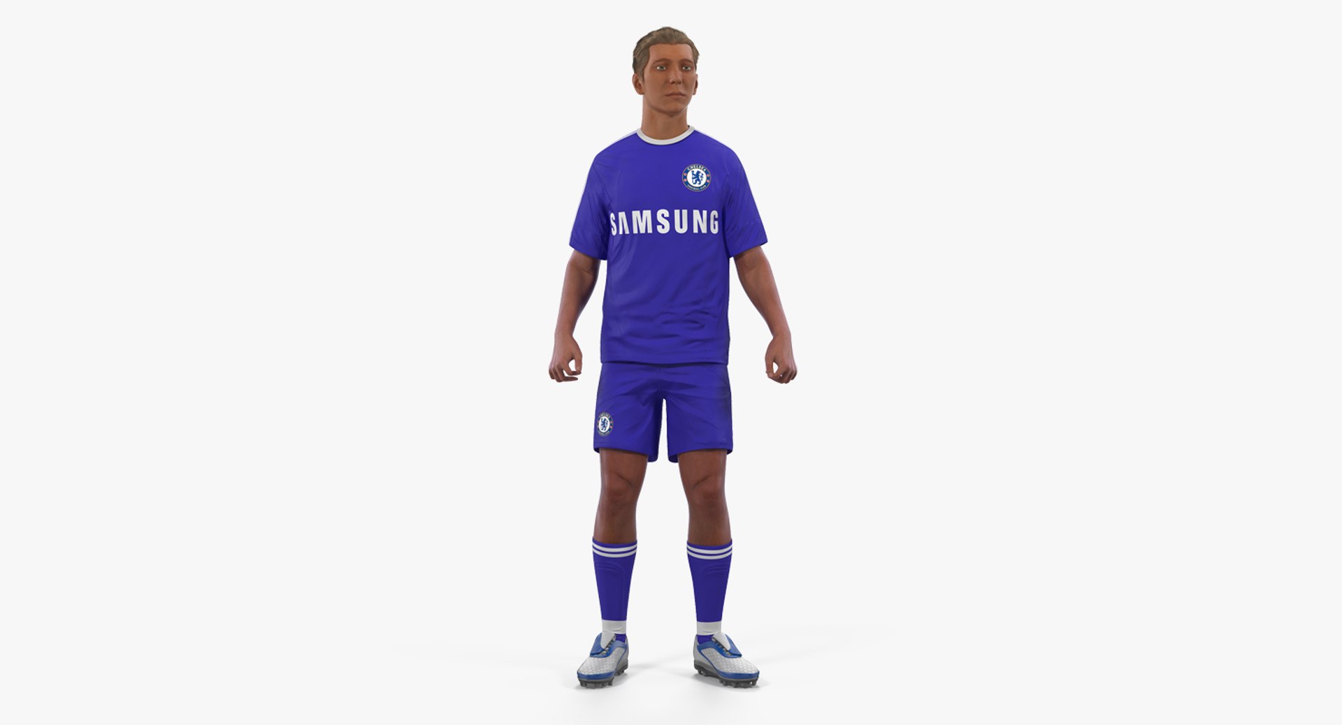 Soccer football player chelsea model - TurboSquid 1313952