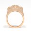 Bague pentagramme de chèvre