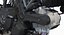 3d motorcycle engine frame model