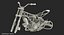 3d motorcycle engine frame model