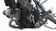 3d motorcycle engine frame model