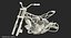 3d motorcycle engine frame model
