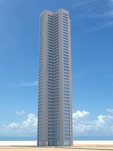 skyscraper nr 6 3d fbx