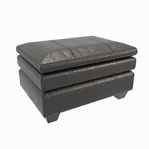 gleason chair ottoman 3D