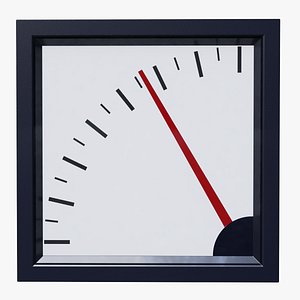 Procedural Analog Gauge 90 Degrees
