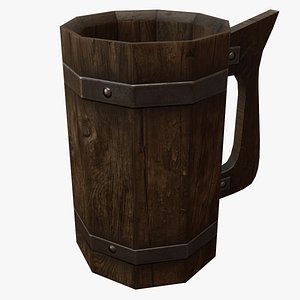 Wooden Tankard