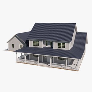 House Country Style M2 3D model