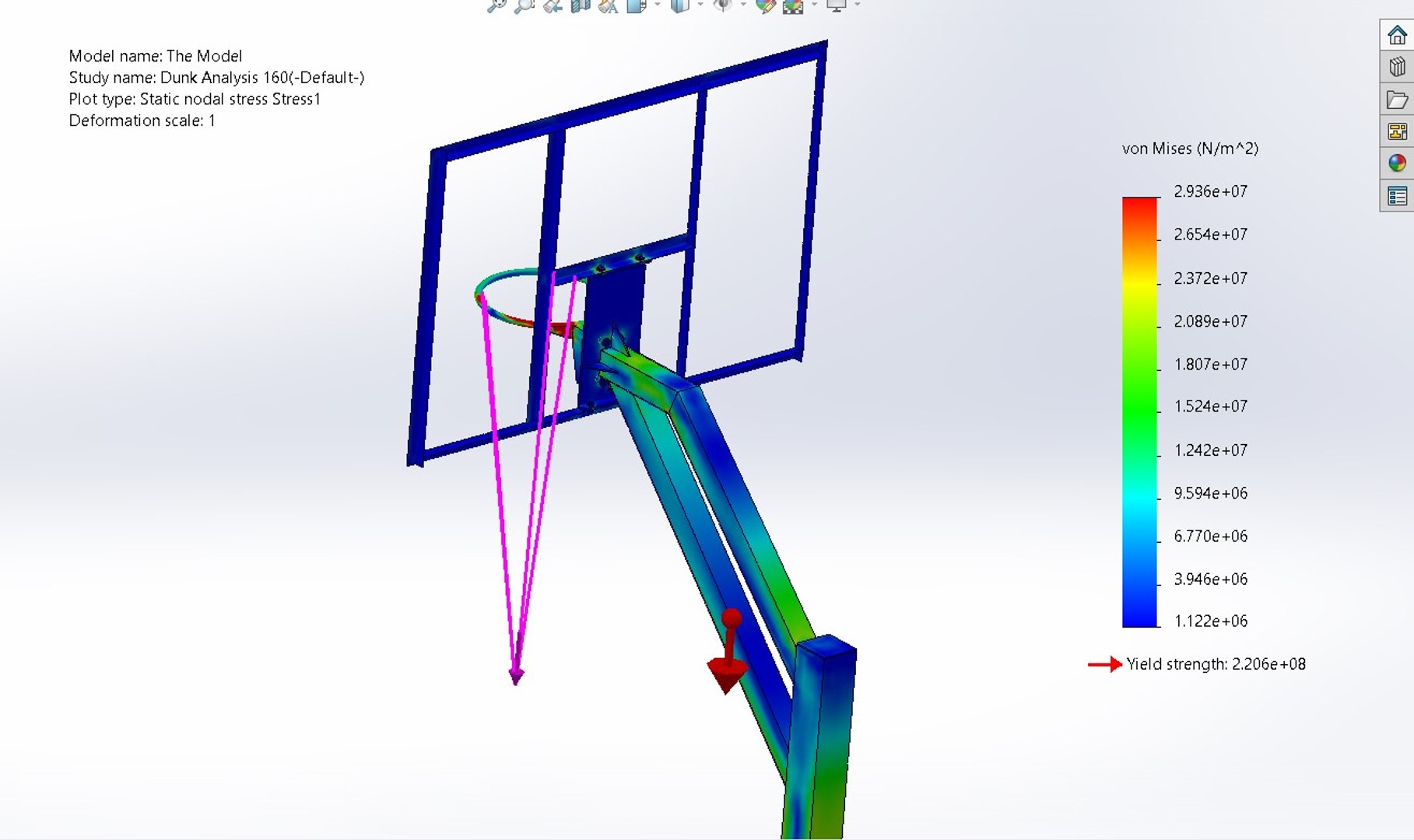 Basketball Rim Analysis And Production Drawing 3D Model - TurboSquid ...