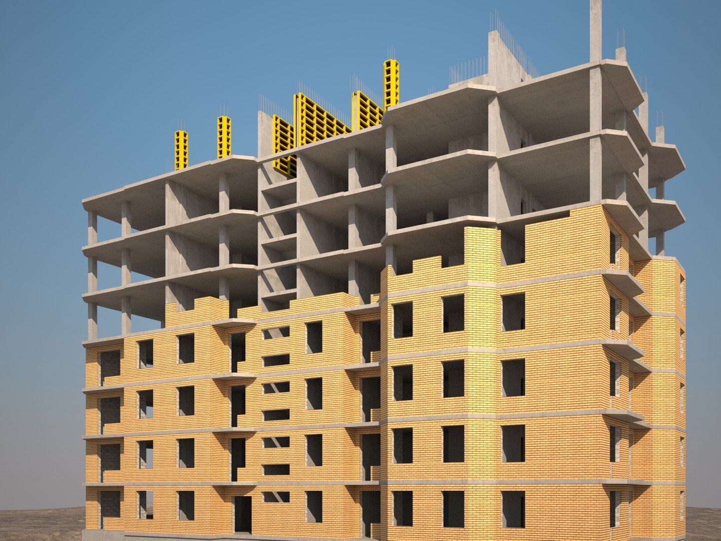3d Construction Site Model